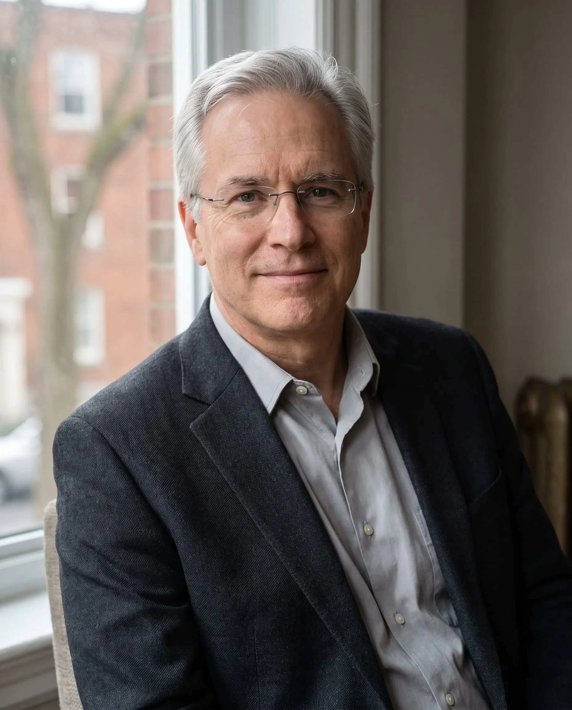 Graham MacLeod, mortgage broker, in his Ottawa office